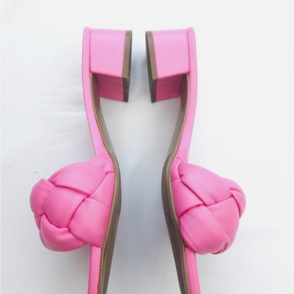 NWT Marc Fisher Women’s Pink Braided Sandals - Picture 3 of 5
